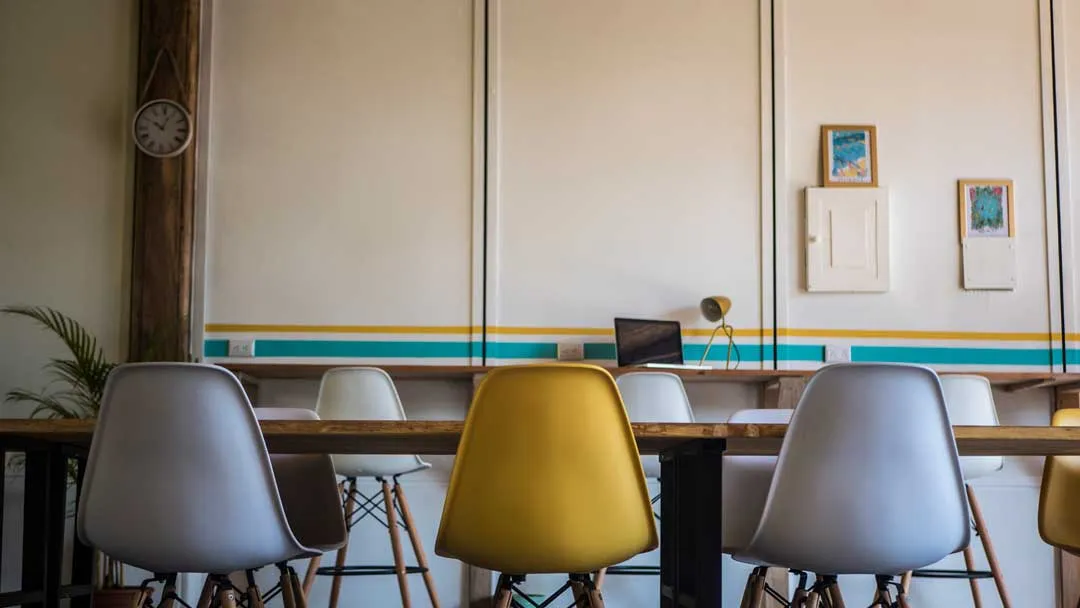 The bright coworking space at Locoworking in Sámara, Costa Rica